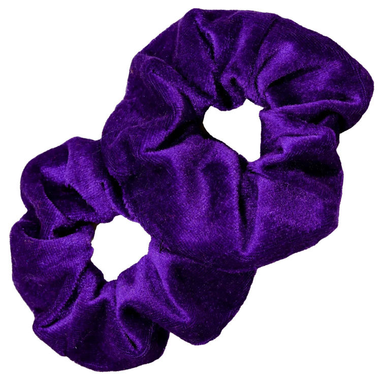 Picture of A250SCVEL- LUXURY Purple Scrunchie –  Velvet Scrunchies